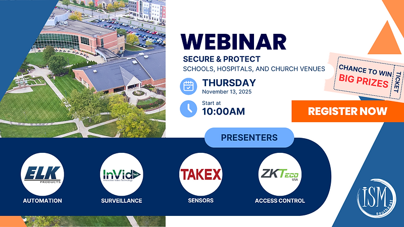 Webinar - Secure & Protect Schools, Hospitals and Church Venues